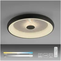Just light. JUST LIGHT 14386-18 »VERTIGO«, LED-Deckenleuchte LED Schwarz