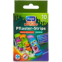 Figo Kinder-Pflaster "Kleine Monster" (1 x 10 Stück)