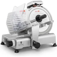 Royal Catering Aufschnittmaschine Ø 250 mm Schrägschneider 480 U/min