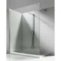 Aloni Walk In Dusche Begehbare Duschwand Glas Duschabtrennung Duschtrennwand