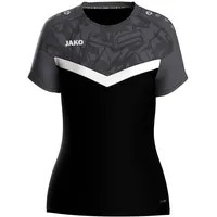 Jako T-Shirt Iconic schwarz/anthrazit, 34