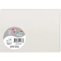 Clairefontaine 11377C Packung mit 25 Karten Pollen C6, 210g,