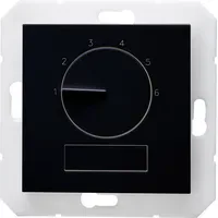 Kopp HK07 elektronisches Raumthermostat schwarz matt