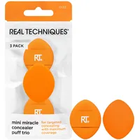 Real Techniques Mini Miracle Concealer Puff Trio Make-Up Schwamm