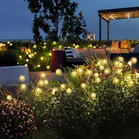 Salcar 8 LED Solarleuchten Gartenleuchten 2 set LED Kugel