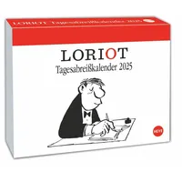 Heye Loriot Tagesabreißkalender 2025: Kultiger Humor-Tischkalender, Abreißkalender für jeden