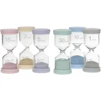 TFA Buntes Sanduhren-Set 6er Set 1-30 Min. aus Glas