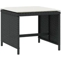 VidaXL Gartenhocker mit Kissen 40 x 40 x 35