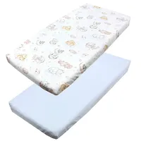 TupTam Baby Spannbettlaken Kinder Spannbetttuch für Babybett Kinderbett 2er
