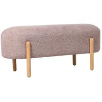 BIZZOTTO Bank Dayla aus Boucle-Stoff, Altrosa