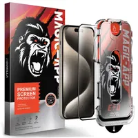 PROTECTORKING 1x Panzerglas für iPhone 11 Pro 3D Klar