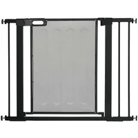 PawHut Hunde Türschutzgitter, Treppengitter, Hundegitter ohne Bohren, 75-103 cm
