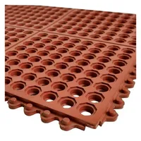 EDE Gummi-Steckmatte, rot NBR/SBR, 900x900x14 mm