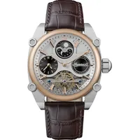 Ingersoll I15401 Herrenuhr Varsity Dual Time Automatik 45mm 5ATM