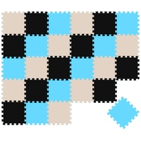 LittleTom 27 Teile Baby Kinder Puzzlematte ab Null -