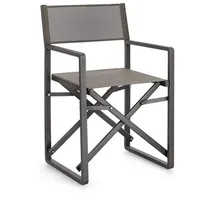 BIZZOTTO Regiestuhl Konnor aus Aluminium, Anthrazit