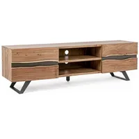 BIZZOTTO TV-Board Aron aus Akazienholz, 190 cm
