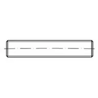 Industrial Quality Supplies Gewindebolzen DIN 976 Kegelkuppen M10 x