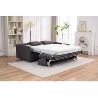 Atlantic Home Collection Schlafsofa "Robin, B: 168cm", grau (anthrazit),