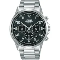 Lorus Herrenuhr RT313KX9 Silber Schwarz - Silber