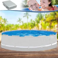 Intex Ersatzfolie hellgrau für Frame Pool 457 x 122