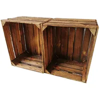 Teramico Holzkisten 4er Set 50 x 40 x 30cm