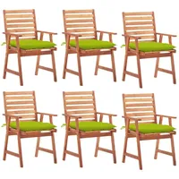 VidaXL Gartenstuhl 62 x 62 x 92 cm grün