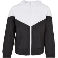 URBAN CLASSICS Arrow Windbreaker Jacke White / Black 122-128