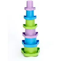 Green Toys My First Stacking Cups Mehrfarbig