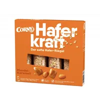 CORNY Haferkraft Mandel-Karamell Müsliriegel 4 Riegel