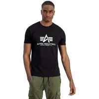 Alpha Industries Basic 2 Pack T-Shirt für Herren, Black