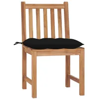 VidaXL Gartenstuhl 24 x 48 x 90 cm schwarz