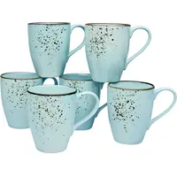 CreaTable Kaffeebecher 0,3 l Blau 6 St.