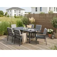 Konifera Edessa Set 19-tlg. Braun/Grau