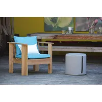 JAN KURTZ Lounge Batten Sessel aus recyceltem Teakholz