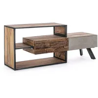 BIZZOTTO TV-Board Manchester aus Mangoholz, 145 cm