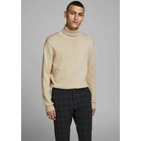 JACK & JONES Emil Knit Roll Neck Detail Melange