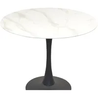 Moebel-direkt-online Esstisch Ø 90 cm weiß