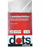 Dots Laminierfolien glänzend 80 mikron A5