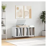 VidaXL Plattenschrank Weiß 100x38x48 cm Holzwerkstoff