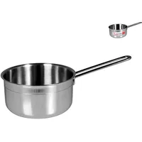 HOME Kasserolle Home Edelstahl Ecopoint 1 Griff CM 16