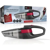 MAXXMEE Akku-Handstaubsauger - Nass- und Trockensauger - grau/rot -