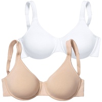 PETITE FLEUR Minimizer-BH Damen puder+weiß Gr.85E