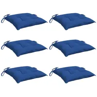 VidaXL Palettenkissen 6 Stk. Blau 50x50x7 cm Oxford-Gewebe