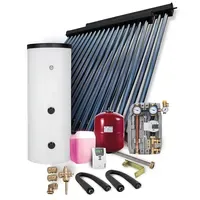 Sunex Solaranlage Paket HP22/30 12,11m2 Vakuumröhrenkollektor Frischwasserspeicher 500l