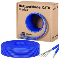 HB-Digital CAT 8 Duplex max. 2000 MHz S/FTP AWG22
