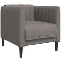 VidaXL Sessel Taupe Stoff