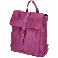 The Skandinavian Brand Damen Leder Rucksack Purple