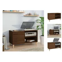 VidaXL Plattenschrank Braun Eichen-Optik 84,5x38x48 cm Holzwerkstoff