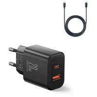 Joyroom JR-TCF05 20W USB-A USB-C Ladegerät + USB-C Kabel